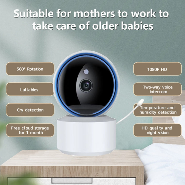 YT50 3MP Smart WIFI PTZ Camera Baby Monitor, Plug:EU Plug by buy2fix