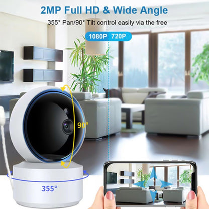 YT50 3MP Smart WIFI PTZ Camera Baby Monitor, Plug:EU Plug by buy2fix
