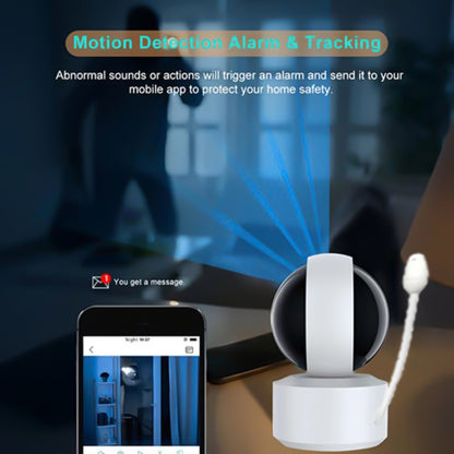 YT50 3MP Smart WIFI PTZ Camera Baby Monitor, Plug:EU Plug by buy2fix