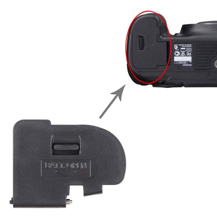 For Canon EOS 5D Mark II OEM Battery Compartment Cover - Battery Cover by buy2fix | Online Shopping UK | buy2fix