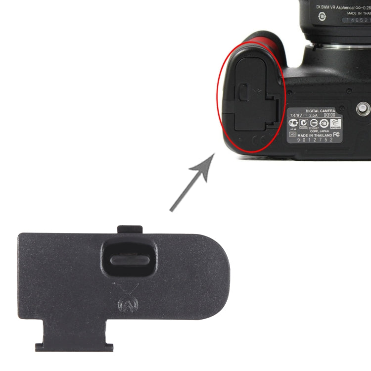 For Nikon D3100 OEM Battery Compartment Cover - Battery Cover by buy2fix | Online Shopping UK | buy2fix