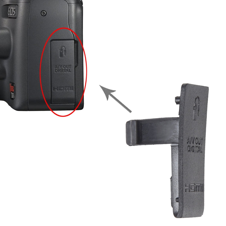 For Canon EOS 500D OEM USB Cover Cap - USB Cover Cap by buy2fix | Online Shopping UK | buy2fix