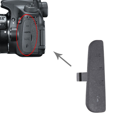 For Canon EOS 60D OEM USB Cover Cap by buy2fix