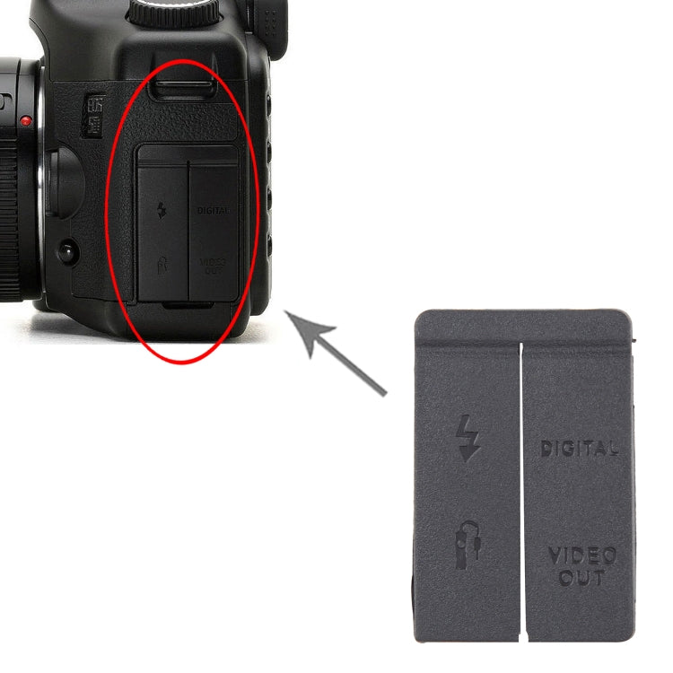 For Canon EOS 5D OEM USB Cover Cap - USB Cover Cap by buy2fix | Online Shopping UK | buy2fix