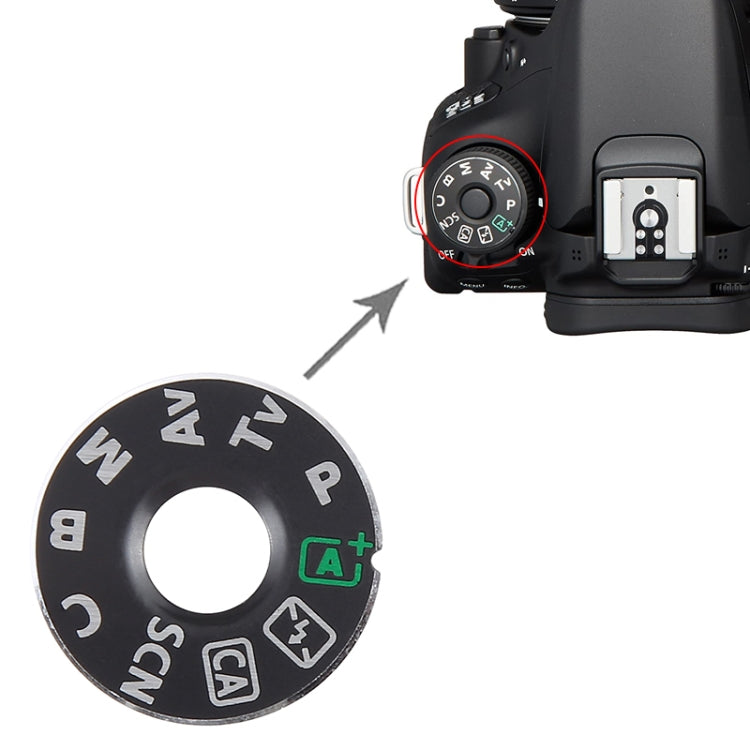 For Canon EOS 4D / EOS 70D OEM Mode Dial Iron Pad - Mode Dial by buy2fix | Online Shopping UK | buy2fix