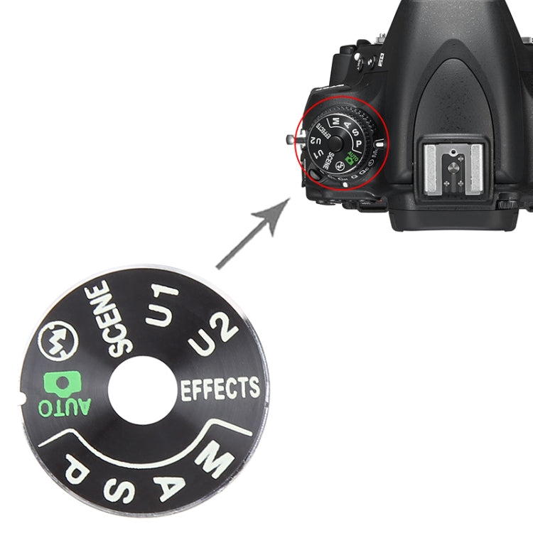 For Nikon D750 / D7100 / D7200 OEM Mode Dial Iron Pad - Mode Dial by buy2fix | Online Shopping UK | buy2fix