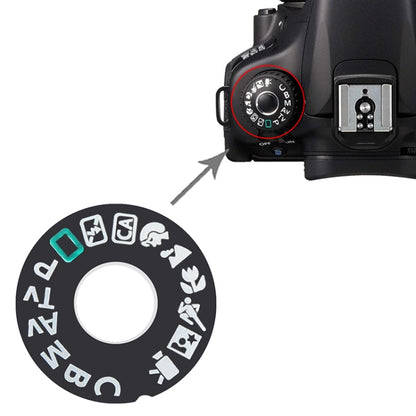 For Canon EOS 60D OEM Mode Dial Iron Pad by buy2fix