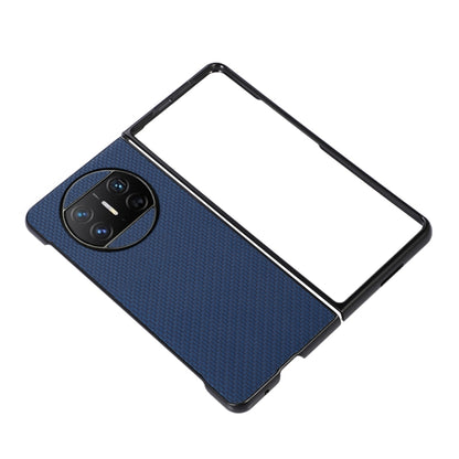 For Huawei Mate X3 Carbon Fiber Texture Shockproof Protective Phone Case(Blue) - Huawei Cases by buy2fix | Online Shopping UK | buy2fix