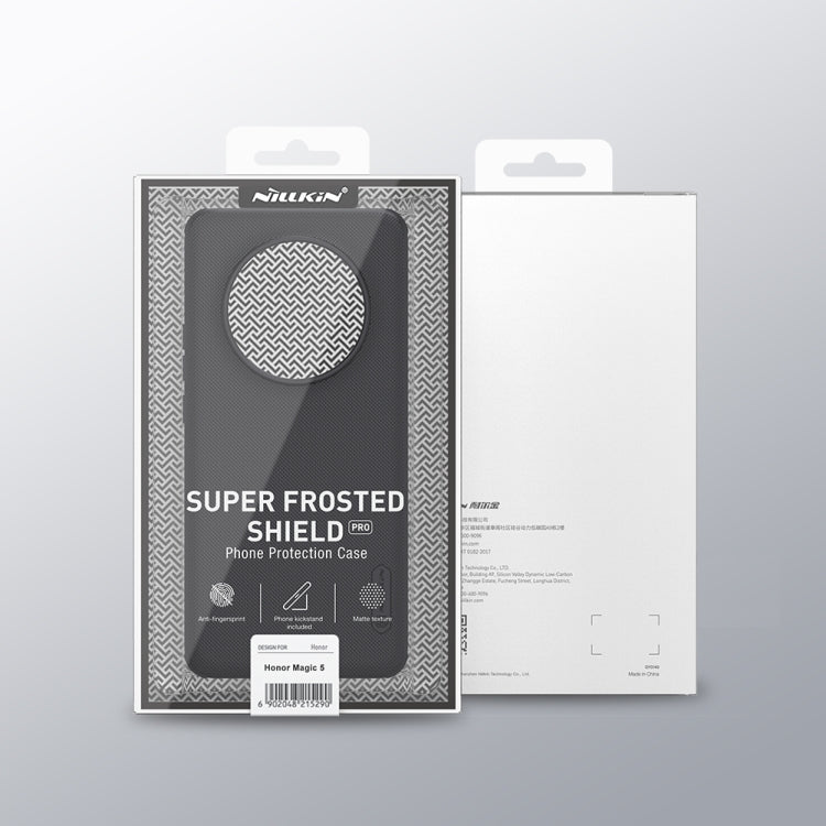For Honor Magic5 NILLKIN Frosted Shield Pro PC + TPU Phone Case(Blue) - Honor Cases by NILLKIN | Online Shopping UK | buy2fix