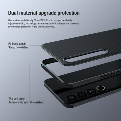 For Meizu 20 Pro NILLKIN Frosted Shield Pro PC + TPU Phone Case(Green) - More Brand by NILLKIN | Online Shopping UK | buy2fix