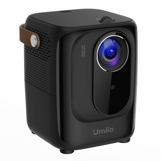 A007 Portable 1280 x 720 HD 113 ANSI Smart LED Projector, Plug:UK Plug(Black) - Mini Projector by buy2fix | Online Shopping UK | buy2fix
