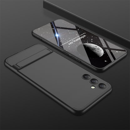 For Samsung Galaxy A34 5G GKK Three Stage Splicing Full Coverage PC Phone Case(Black) - Galaxy Phone Cases by GKK | Online Shopping UK | buy2fix