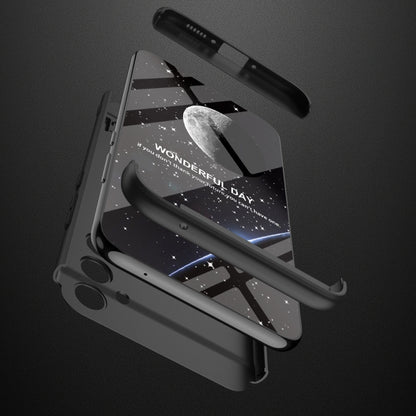 For Samsung Galaxy A34 5G GKK Three Stage Splicing Full Coverage PC Phone Case(Black) - Galaxy Phone Cases by GKK | Online Shopping UK | buy2fix