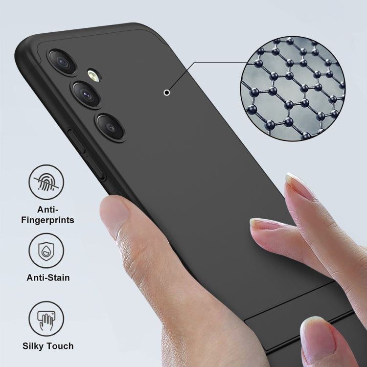 For Samsung Galaxy A34 5G GKK Three Stage Splicing Full Coverage PC Phone Case(Black) - Galaxy Phone Cases by GKK | Online Shopping UK | buy2fix