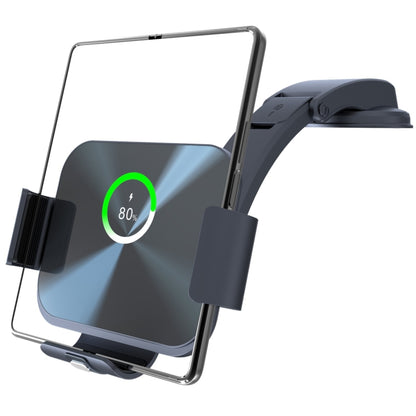 For Samsung Galaxy Z Fold4 / 3 S3 Dual Coil Car Phone Holder Wireless Charger - Wireless Charger Holders by buy2fix | Online Shopping UK | buy2fix