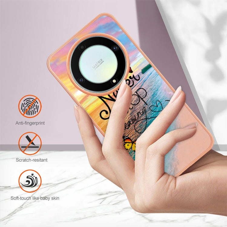 For Honor X9a / Magic5 Lite Electroplating IMD TPU Phone Case(Dream Butterfly) by buy2fix