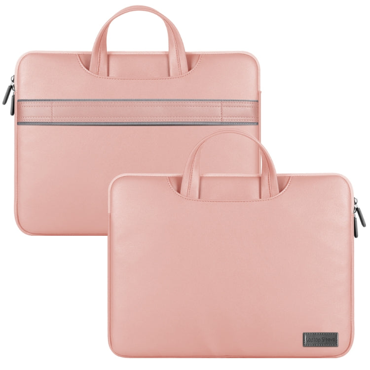 Waterproof PU Laptop Bag Inner Bag with Power Pack, Size:13 / 14 inch(Rose Gold) by buy2fix