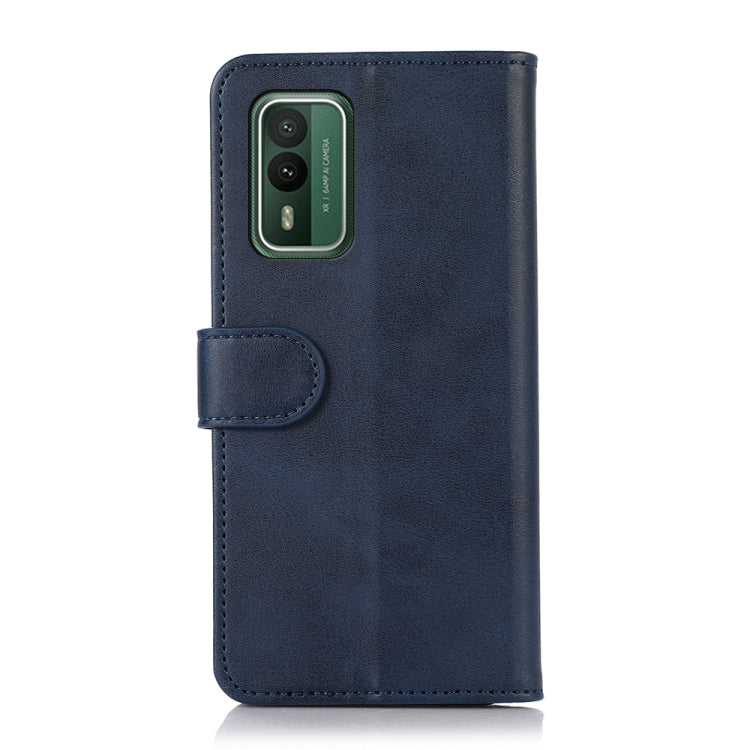 For Nokia XR21 Cow Texture Leather Phone Case(Blue) by buy2fix