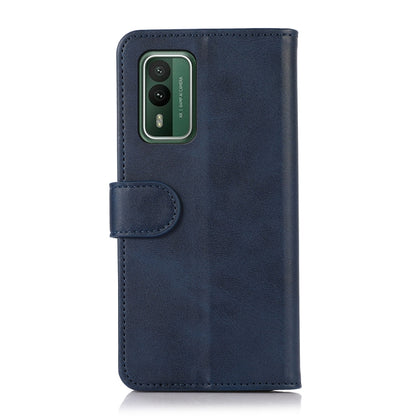 For Nokia XR21 Cow Texture Leather Phone Case(Blue) by buy2fix