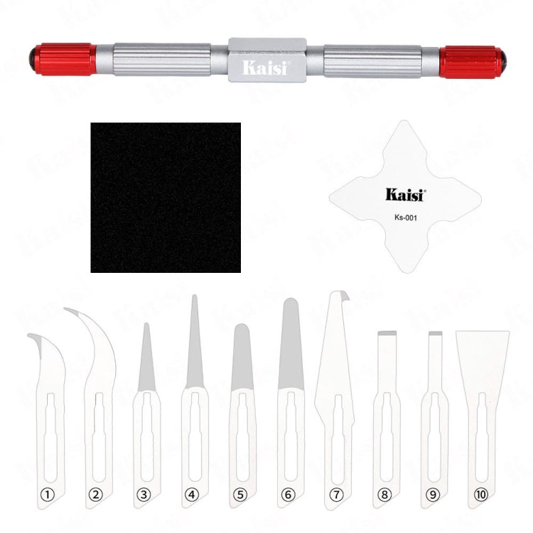Kaisi K-310 Double Headed Crowbar High Toughness Blade Set - Tool Kits by Kaisi | Online Shopping UK | buy2fix