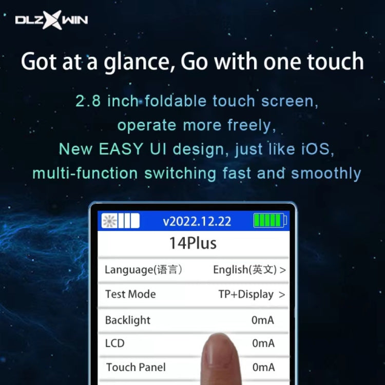 DL S800 Multi-functional LCD Screen True Tone Test Tool by buy2fix