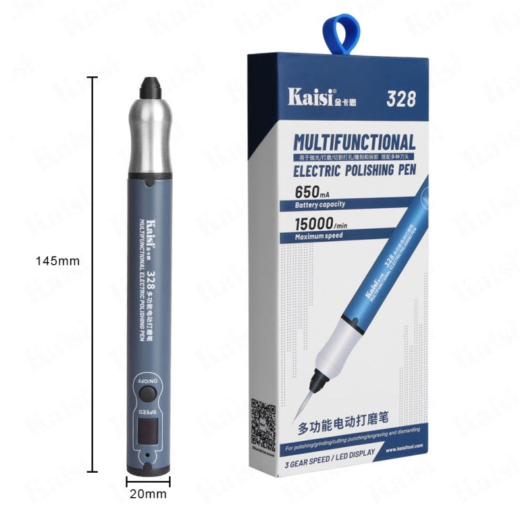 Kaisi 328 Multifunction Charging Polish Pen - Polishing Repair by Kaisi | Online Shopping UK | buy2fix