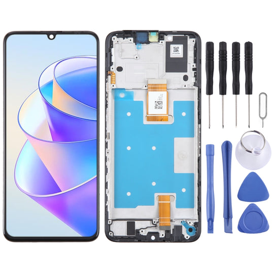 Écran LCD d'origine pour Honor X7a, assemblage complet avec cadre