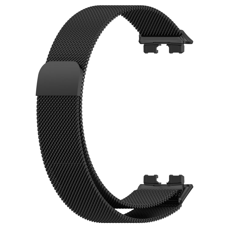For Huawei Band 10 / 9 / 8 Milanese Metal Watch Band(Black) by buy2fix