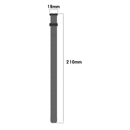 For Huawei Band 10 / 9 / 8 Milanese Metal Watch Band(Black) by buy2fix