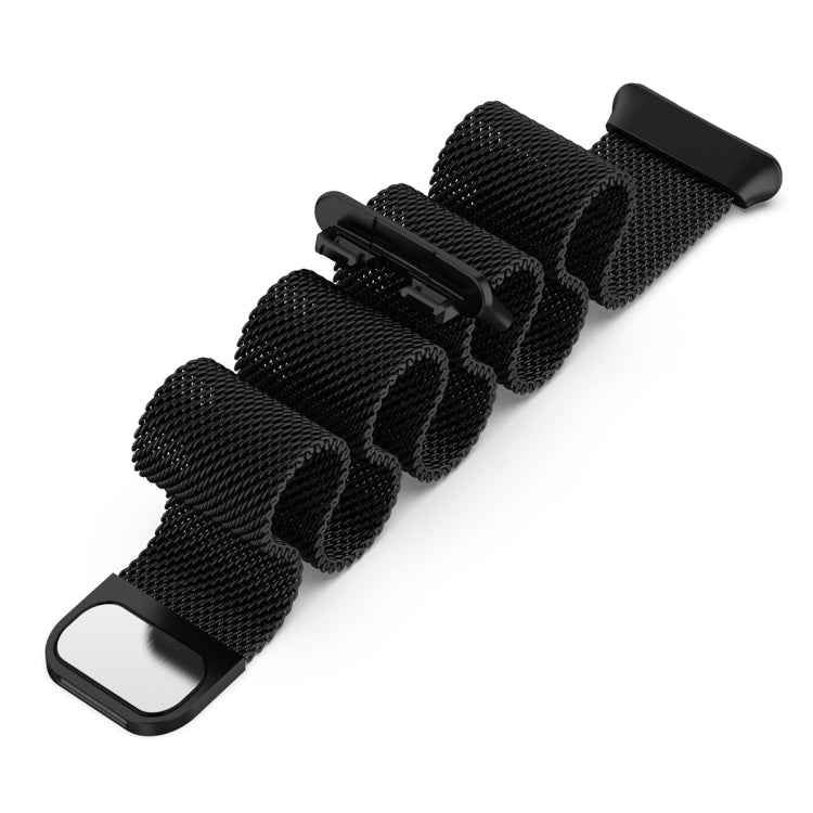 For Huawei Band 10 / 9 / 8 Milanese Metal Watch Band(Black) by buy2fix