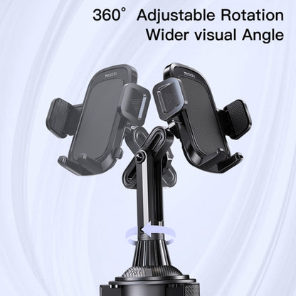 Yesido C195 Car Cup Holder Using Phone Bracket(Black) - Universal Car Holders by Yesido | Online Shopping UK | buy2fix