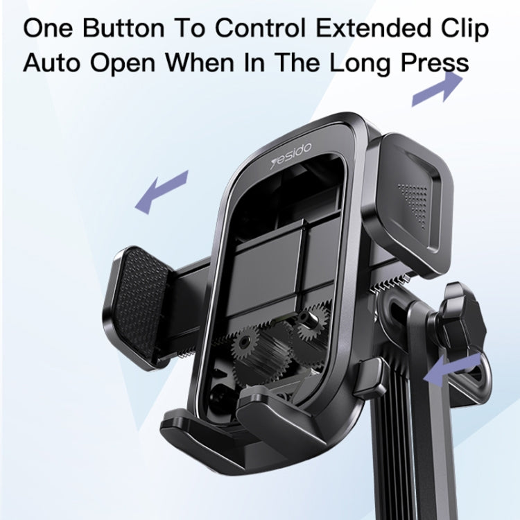 Yesido C195 Car Cup Holder Using Phone Bracket(Black) - Universal Car Holders by Yesido | Online Shopping UK | buy2fix