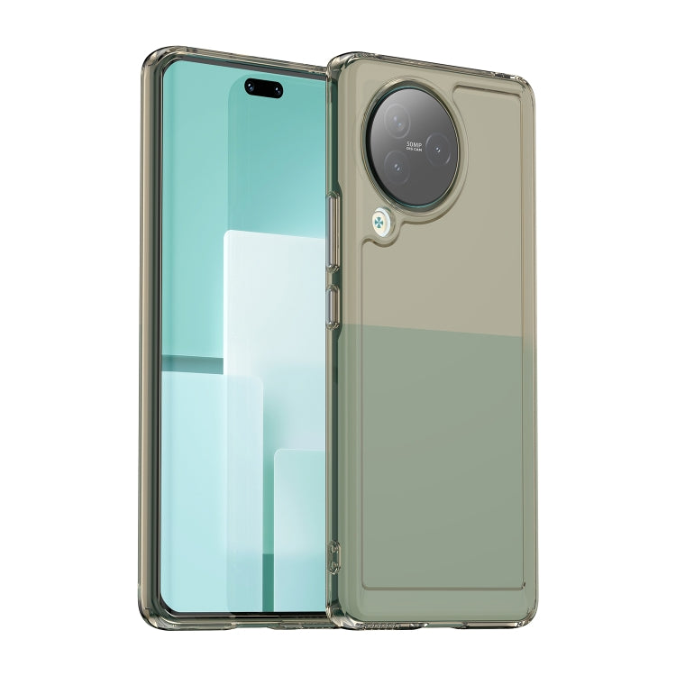 For Xiaomi Civi 3 Candy Series TPU Phone Case(Transparent Grey) - Xiaomi Cases by buy2fix | Online Shopping UK | buy2fix