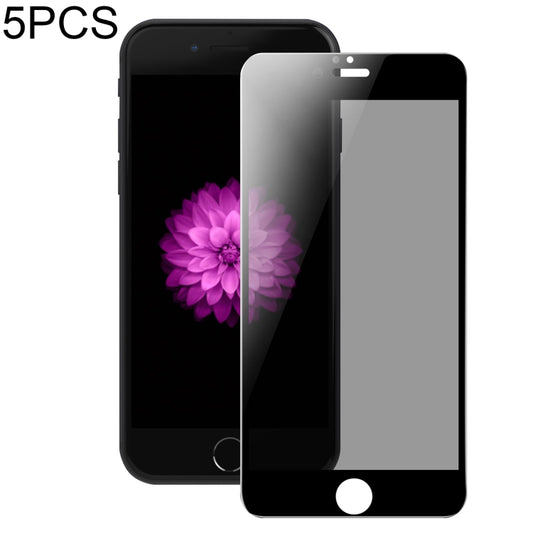 For iPhone 6 / 6s 5pcs DUX DUCIS 0.33mm 9H High Aluminum Anti-spy HD Tempered Glass Film - Tempered Glass Film by DUX DUCIS | Online Shopping UK | buy2fix