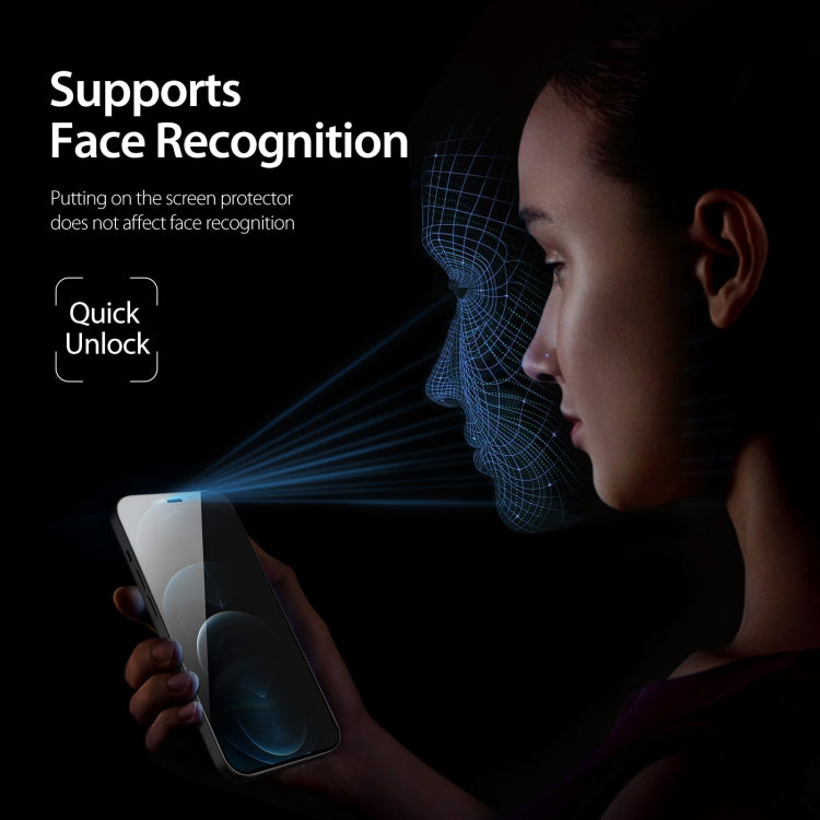 For iPhone 12 Pro Max 5pcs DUX DUCIS 0.33mm 9H High Aluminum Anti-spy HD Tempered Glass Film - iPhone 12 Pro Max Tempered Glass by DUX DUCIS | Online Shopping UK | buy2fix