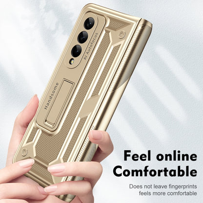 For Samsung Galaxy Z Fold2 5G integrated Shockproof Phone Case with Hinge(Gold) by buy2fix