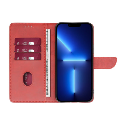 For Infinix Smart 7 Calf Texture Buckle Flip Leather Phone Case(Red) - Infinix Cases by buy2fix | Online Shopping UK | buy2fix