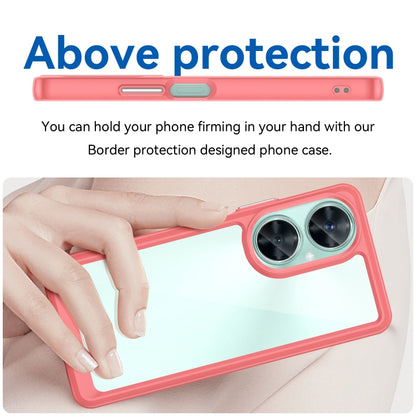 For Huawei Nova 11i Colorful Series Acrylic + TPU Phone Case(Red) - Huawei Cases by buy2fix | Online Shopping UK | buy2fix