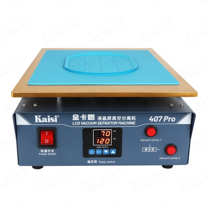Kaisi 407 Pro 17 inch Dual Vacuum Pump LCD Screen Separator Machine(UK Plug) - Separation Equipment by Kaisi | Online Shopping UK | buy2fix