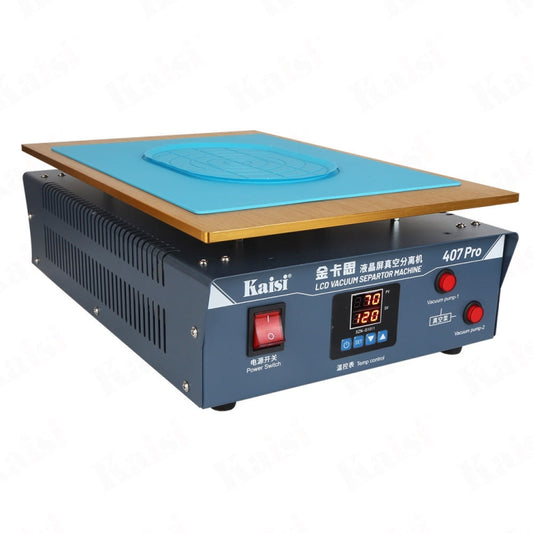 Kaisi 407 Pro 17 inch Dual Vacuum Pump LCD Screen Separator Machine(UK Plug) - Separation Equipment by Kaisi | Online Shopping UK | buy2fix