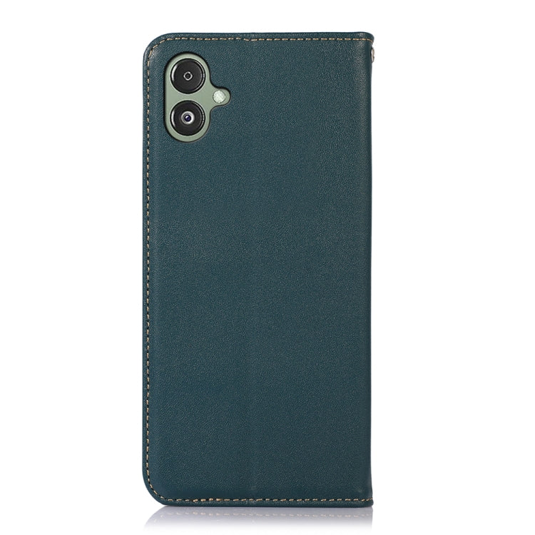 For Samsung Galaxy F14 5G KHAZNEH Nappa Top Layer Cowhide Leather Phone Case(Green) by buy2fix