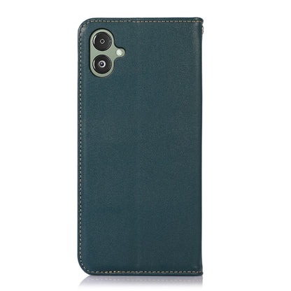 For Samsung Galaxy F14 5G KHAZNEH Nappa Top Layer Cowhide Leather Phone Case(Green) by buy2fix