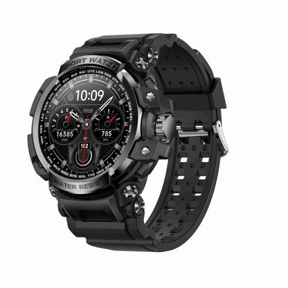 LC16 1.32 inch IP68 Waterproof Sports Outdoor Sport Smart Watch, Support Bluetooth Calling / Heart Rate Monitoring(Black) by buy2fix