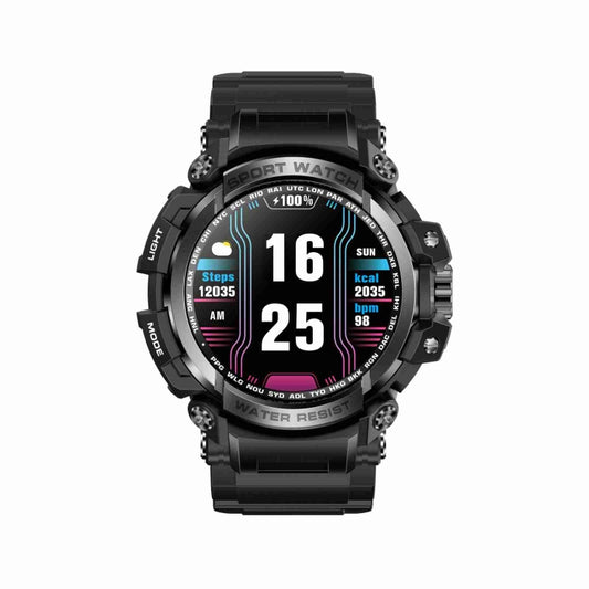 LC16 1.32 inch IP68 Waterproof Sports Outdoor Sport Smart Watch, Support Bluetooth Calling / Heart Rate Monitoring(Black) by buy2fix