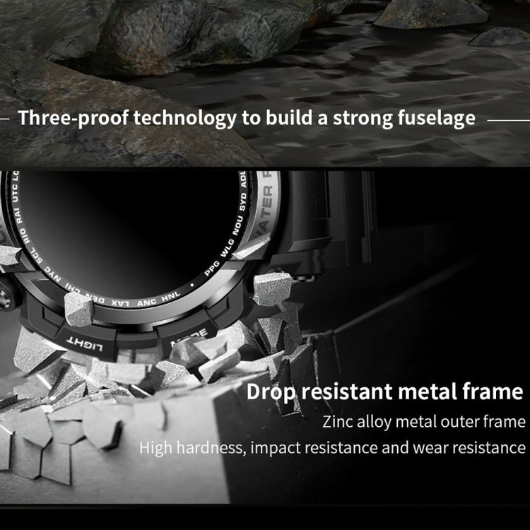 LC16 1.32 inch IP68 Waterproof Sports Outdoor Sport Smart Watch, Support Bluetooth Calling / Heart Rate Monitoring(Green) by buy2fix