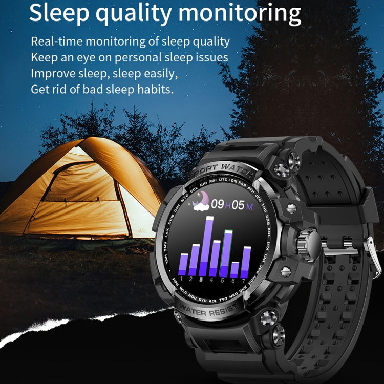 LC16 1.32 inch IP68 Waterproof Sports Outdoor Sport Smart Watch, Support Bluetooth Calling / Heart Rate Monitoring(Green) by buy2fix