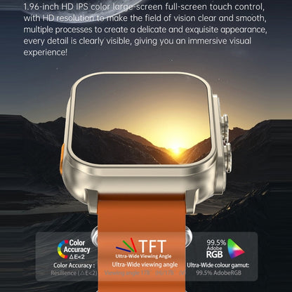 N22 2 in 1 1.96 inch HD Display Sport Bluetooth Call Earphone Smart Watch(Green) by buy2fix