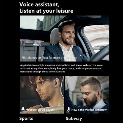 N22 2 in 1 1.96 inch HD Display Sport Bluetooth Call Earphone Smart Watch(Green) by buy2fix