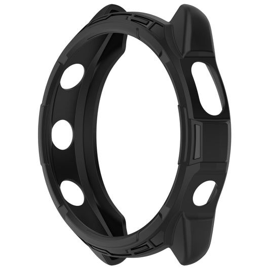 For Garmin Forerunner 965 Armor Hollow Watch Protective Case(Black) - Watch Cases by buy2fix | Online Shopping UK | buy2fix