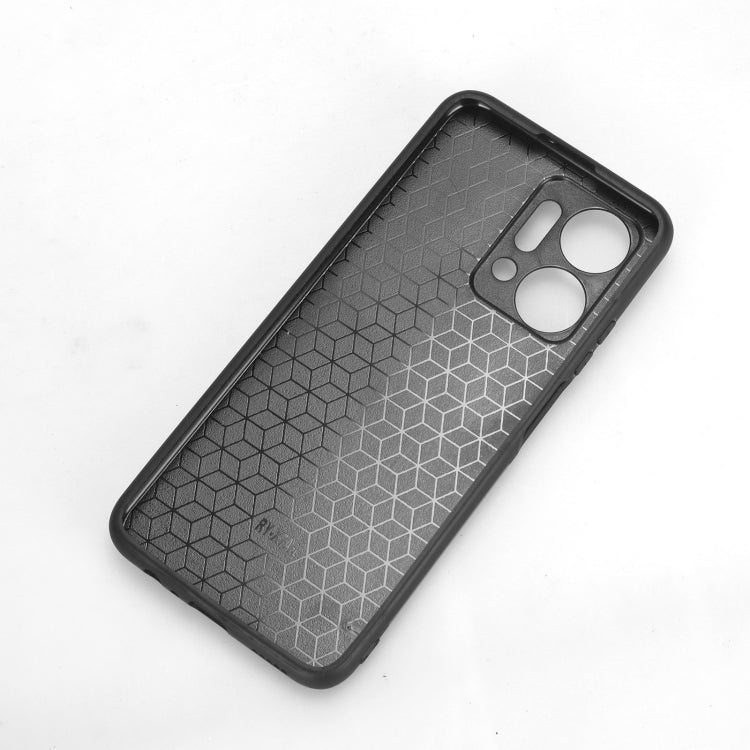 For Honor X7A Wristband Leather Back Phone Case(Blue) by buy2fix